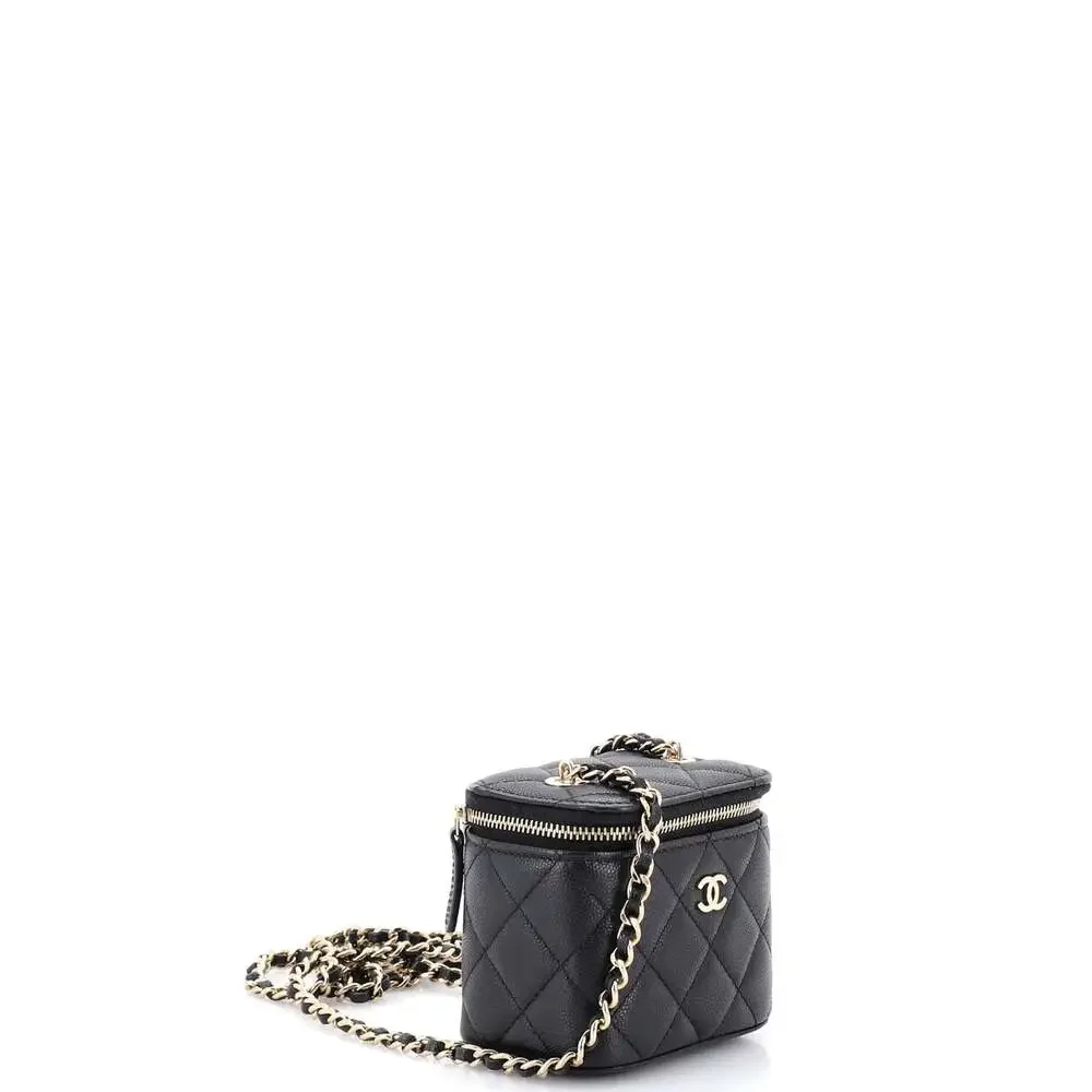 Chanel Classic Vanity Case With Chain #254486C41B